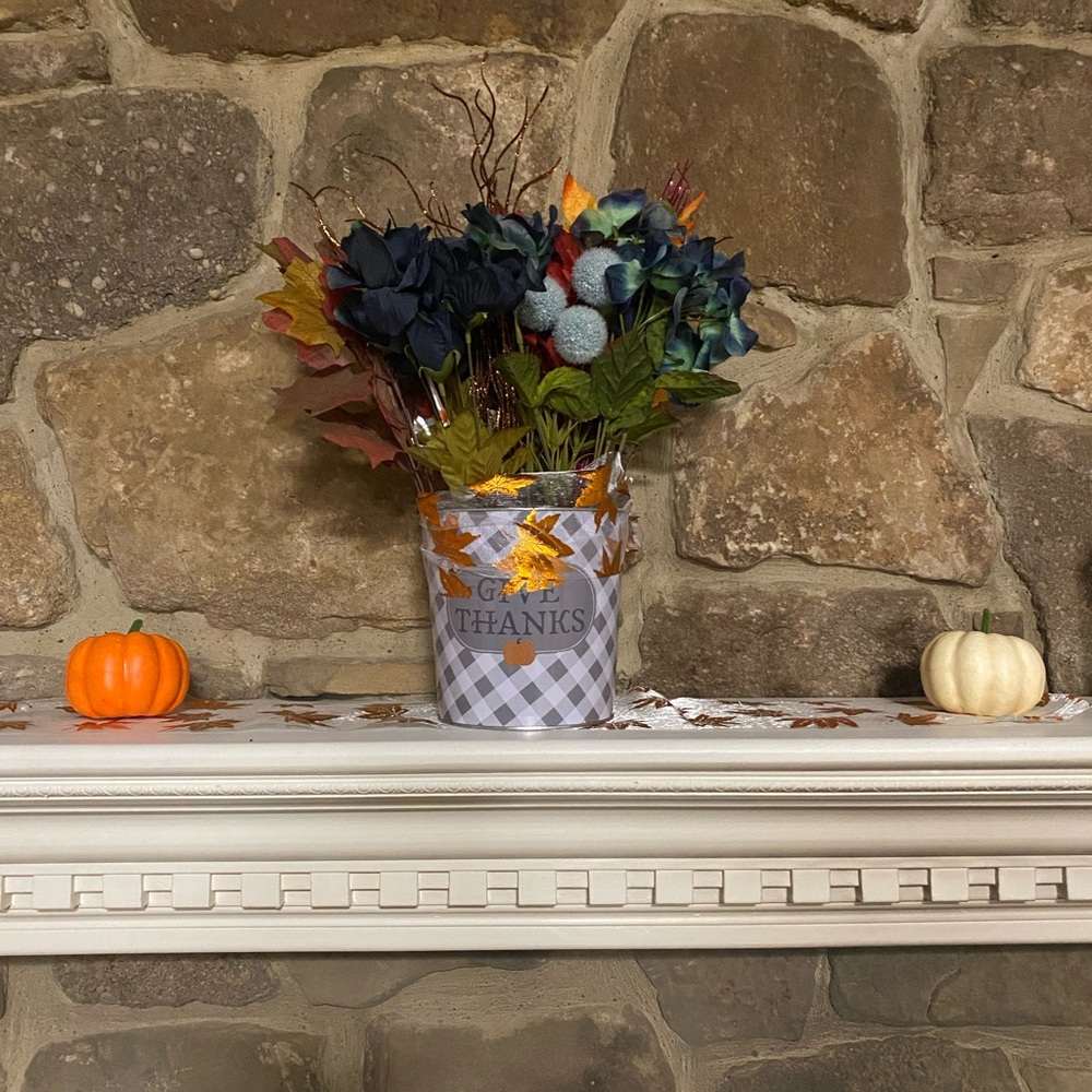 Fall floral arrangement. All flowers included!